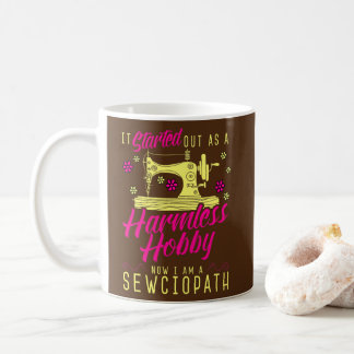 Sewciopath Seamstress Embroider Koffiemok
