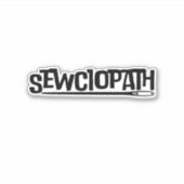 Sewciopath Sticker (Voorkant)