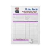 SewCraft Order Form Notitieblok (Linkerzijde)