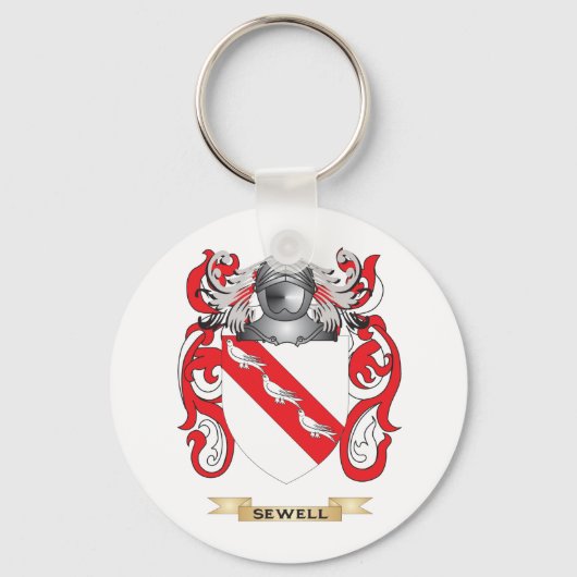 Sewell Coat of Arms (familiekust) Sleutelhanger (Voorkant)