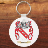 Sewell Coat of Arms (familiekust) Sleutelhanger (Voorkant)