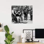 SEWER DUMP of PROHIBITION BEER c. 1925 Poster (Thuiskantoor)