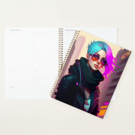 Sewer Emo Punk Lady Planner