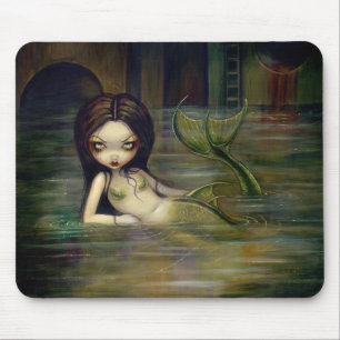 "Sewer Mermaid" Mousepad Muismat
