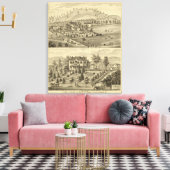 Sewickley Pennsylvania Canvas Afdruk (Insitu (Woonkamer))