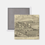 Sewickley Pennsylvania Magneet (Voorkant / Achterkant)