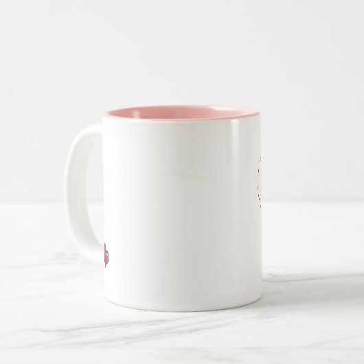 Sewin' Love Coffee Mok (Voorkant links)