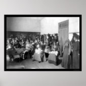 Sewing Class Howard University 1900 Poster (Voorkant)