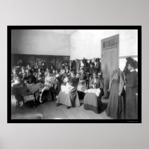 Sewing Class Howard University 1900 Poster
