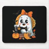 Sewing Ghost Costume For Women Cute Quilting Hallo Muismat (Voorkant)