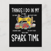 Sewing Humor Funny Quilting Quote Briefkaart (Voorkant)