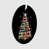 Sewing Machine Christmas Tree Stitch Knit Sew Xmas Ornament (voorkant)
