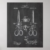 Sewing Machine Patent Poster (Voorkant)