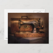 Sewing Machine  - Singer Briefkaart (Voorkant / Achterkant)