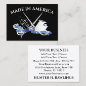 SEWING - Made in America Visitekaartje (Voorkant / Achterkant)