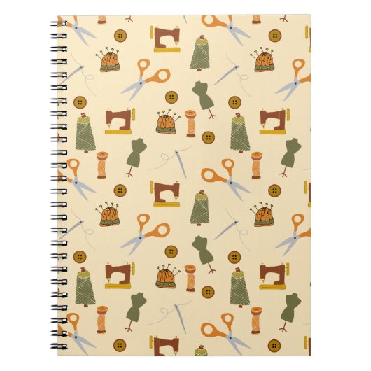 Sewing notebook notitieboek (Voorkant)
