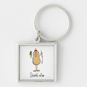 Sewing Nut T-shirts en Cadeaus Sleutelhanger