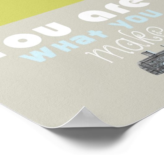 Sewing quote poster (Hoek)