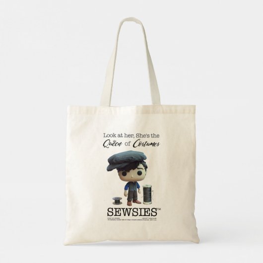 Sewsies De koningin van Costumes Tote Bag (Achterkant)