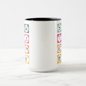 Sewteachable Colorful Squares Mok (Midden)