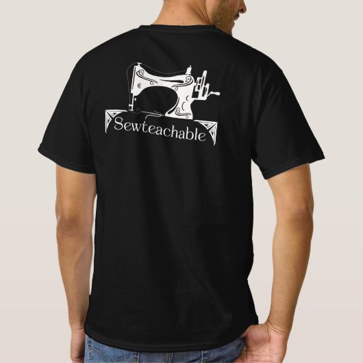 Sewteachable Colorful Squares T-shirt (Achterkant)