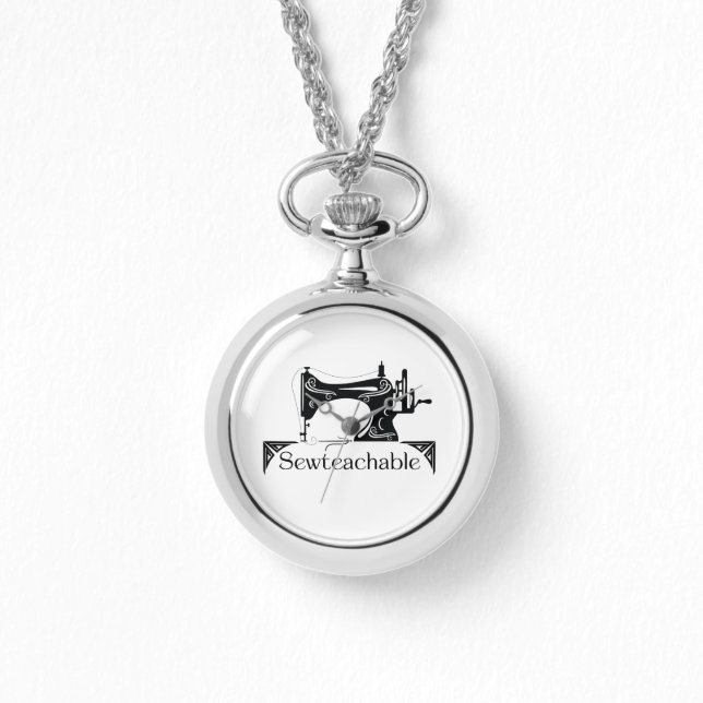 Sewteachable eWatch Watch (Silver) Horloge (Voorkant)