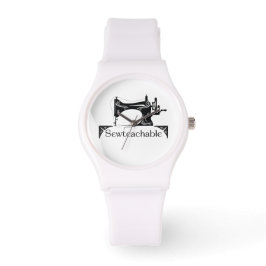 Sewteachable Watch (White) Horloge
