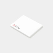 Sex Kitten 4x3 Post-it® notes (Schuin)