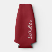 Sex Kitten Beer Fles Cooler (Voorkant)