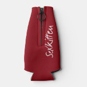 Sex Kitten Beer Fles Cooler (Achterkant)