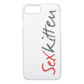 Sex Kitten iPhone 7 Hoesje (Achterkant)