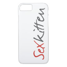 Sex Kitten iPhone 7 Hoesje