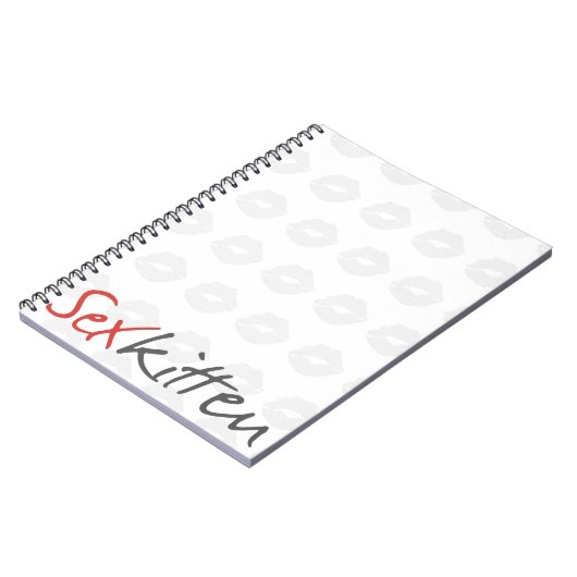 Sex Kitten Notitieboek (Linkerzijde)