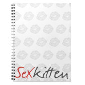Sex Kitten Notitieboek (Voorkant)