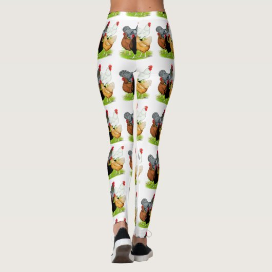 Sex-linked Chickens Quintet Leggings (Achterkant)