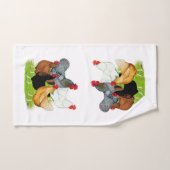 Sex-linked kippen Quintet Bad Handdoek (Handdoek)