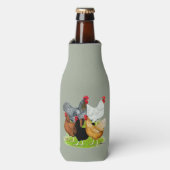 Sex-linked kippen Quintet Flesjeskoeler (Fles Voorkant)