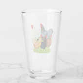 Sex-linked kippen Quintet Glas (Achterkant)