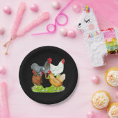 Sex-linked kippen Quintet Papieren Bordje (Feest)