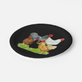 Sex-linked kippen Quintet Papieren Bordje (Gekanteld)