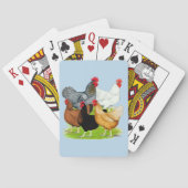 Sex-linked kippen Quintet Pokerkaarten (Achterkant)