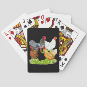 Sex-linked kippen Quintet Pokerkaarten