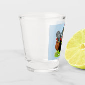 Sex-linked kippen Quintet Shot Glas (Links)