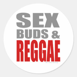 SexBuds & REGGAE Ronde Sticker