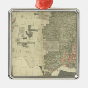 Sexen van provincies metalen ornament