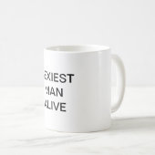 SEXIEST MAN LEVEN KOFFIEMOK (Voorkant rechts)