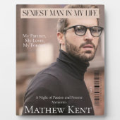 Sexiest Man Magazine fotocover Fotoplaat (Voorkant)