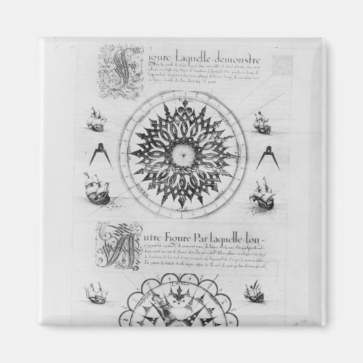 Sextant Magneet (Voorkant)