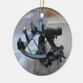 Sextant voor de hemelvaart keramisch ornament (Links)