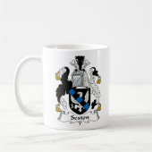 Sexton Family Crest Koffiemok (Links)